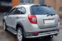 Chevrolet Captiva 2006–2019 Bagkofangerbeskytter AK005 (rustfrit stål) foto 3
