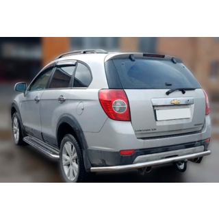 Bagkofangerbeskytter AK005 (rustfrit stål) Chevrolet Captiva 2006–2019 foto 3