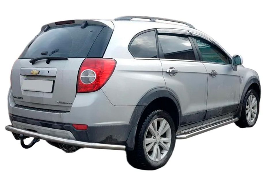 Chevrolet Captiva 2006–2019 Bagkofangerbeskytter AK005 (rustfrit stål) Image