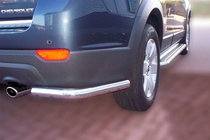 Chevrolet Captiva 2006–2019 Bageste hjørnestykker AK003 (2 stk., rustfrit stål) foto 1