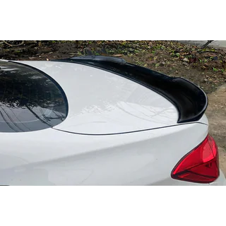 PSM-Style spoiler (til E82, blank sort) foto 1