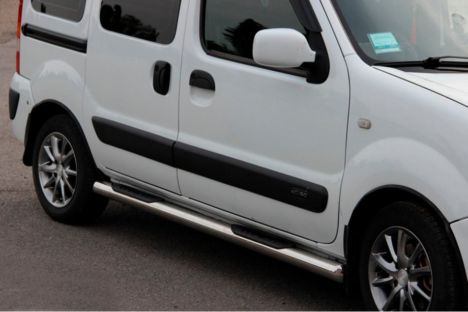 Renault Kangoo 1998–2008 Siderør (2 stk., rustfrit stål) Image