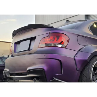 M4-Style hækspoiler (til E82, sort højglans) foto 1