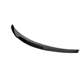M4-Style hækspoiler (til E82, sort højglans) foto 2