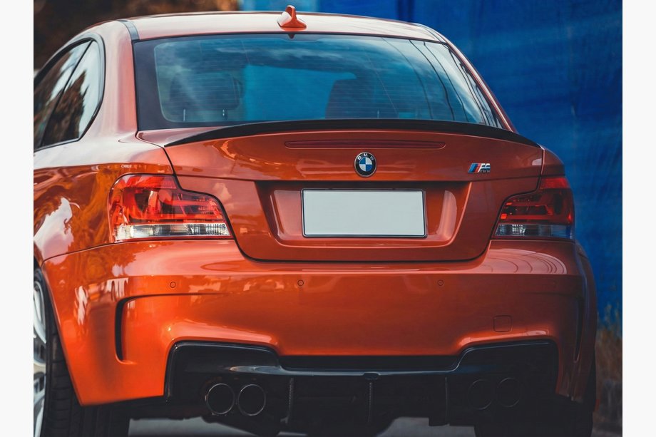 BMW 1-serie E81/E82/E87/E88 2004–2011 Spoiler P-Style (til E82, blank højglans sort) Image