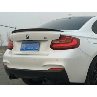 P-Style spoiler (til F22, blank sort) foto 1