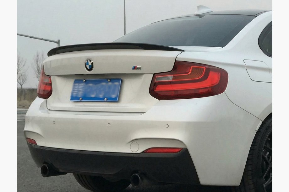 BMW 2-serie F22/F23 2014–2021 P-Style spoiler (til F22, blank sort) Image