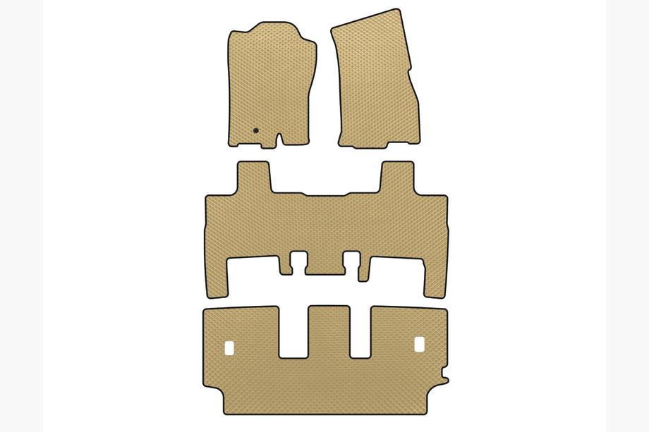 Ford Expedition 2007–2017 EVA bilmåtter (2007-2014, Beige) Image