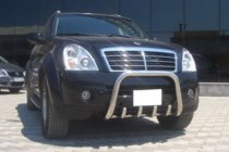 SsangYong Rexton I 2001–2017 Bullbar QT006 (rustfrit stål) foto 3