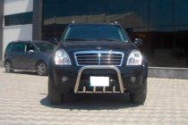 SsangYong Rexton I 2001–2017 Bullbar QT006 (rustfrit stål) foto 4