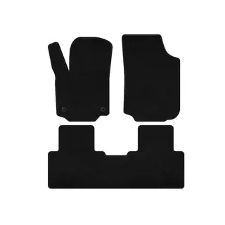 Premium tekstilmåtter (Sort)
