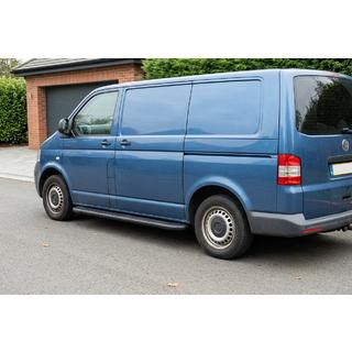Sidetrin Bosphorus Black (2 stk., aluminium) Volkswagen T5 Transporter 2003–2010 foto 1