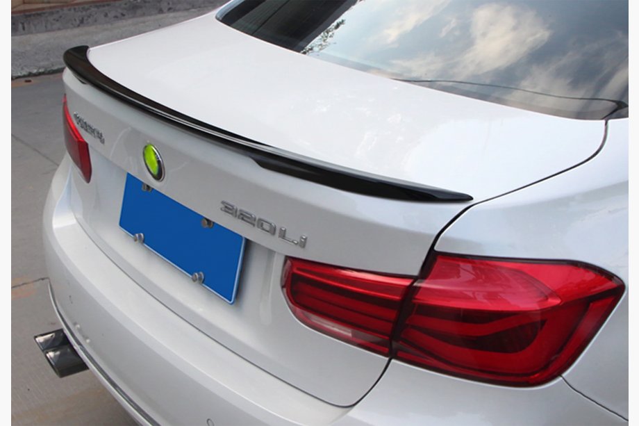 BMW 3-serie F30/F31 2012–2019 MP-Style spoiler (til F30/F80, blank sort) Foto 1