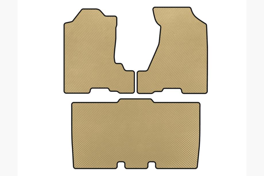 Honda Element 2003–2011 EVA gulvmåtter (Beige) Image