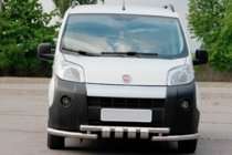 Fiat Fiorino/Qubo 2008–2024 Frontbøjle Shark (rustfrit stål) foto 1