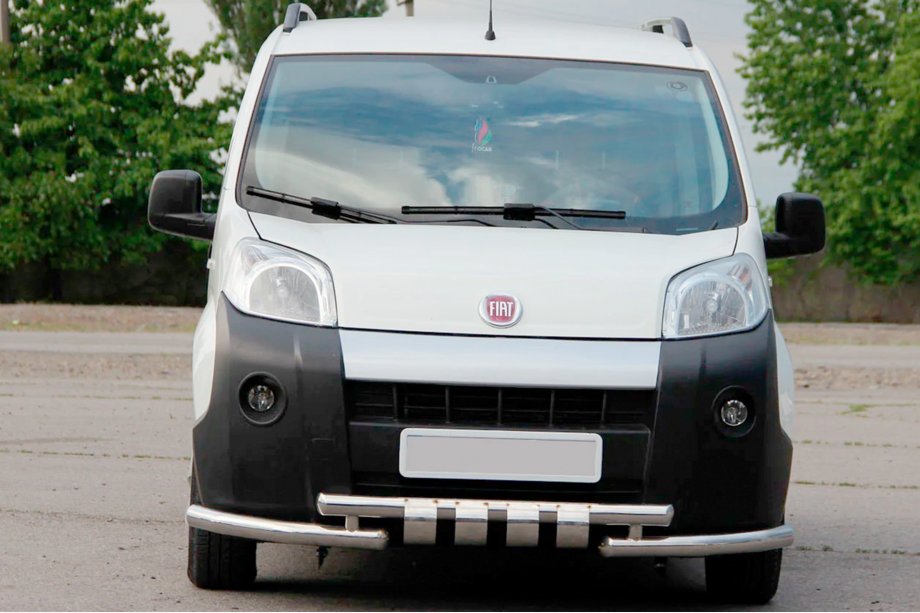 Fiat Fiorino/Qubo 2008–2024 Frontbøjle Shark (rustfrit stål) Image