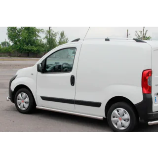 Siderør Ø60 (2 stk., rustfrit stål) Peugeot Bipper 2008–2017 foto 1