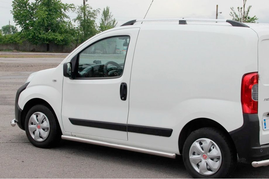 Peugeot Bipper 2008–2017 Siderør Ø60 (2 stk., rustfrit stål) Image