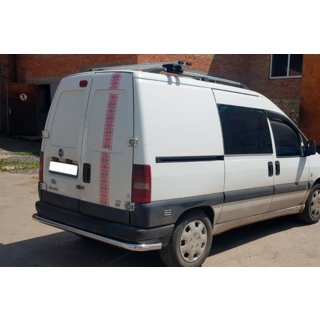Bagkofangerbeskytter AK005 (rustfrit stål) Fiat Scudo 1996–2007 foto 3