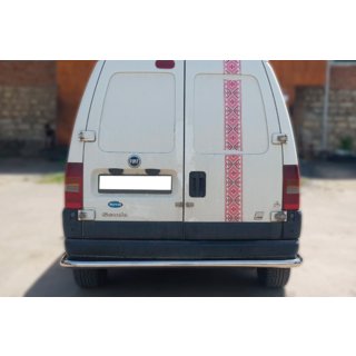 Bagkofangerbeskytter AK005 (rustfrit stål) Fiat Scudo 1996–2007 foto 1