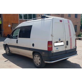 Bagkofangerbeskytter AK005 (rustfrit stål) Fiat Scudo 1996–2007 foto 2