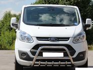 Ford Custom 2013–2022 Kængurugitter WT003 (rustfrit stål) foto 1