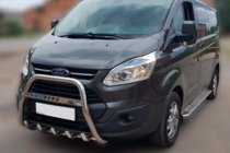Ford Custom 2013–2022 Kengurubøjle WT006 F1-56 (rustfrit stål) foto 1