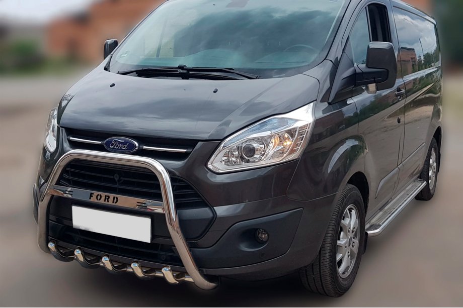 Ford Custom 2013–2022 Kengurubøjle WT006 F1-56 (rustfrit stål) Image