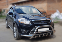 Ford Kuga 2008–2013 Kængurugitter WT003-Exclusive (rustfrit stål) foto 2