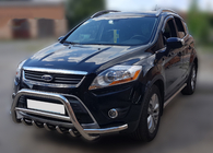 Ford Kuga 2008–2013 Kængurugitter WT003-Exclusive (rustfrit stål) foto 3