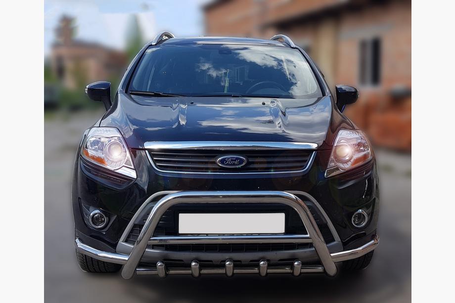 Ford Kuga 2008–2013 Kængurugitter WT003-Exclusive (rustfrit stål) Image