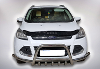 Ford Kuga/Escape 2013–2019 Kængurugitter WT003-Exclusive (rustfrit stål) foto 1