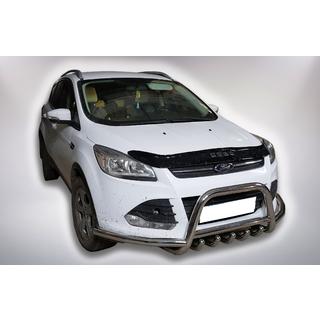 Kængurugitter WT003-Exclusive (rustfrit stål) Ford Kuga/Escape 2013–2019 foto 2