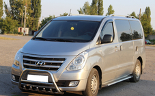 Hyundai H300, H1, Starex 2008–2020 Kængurugitter WT003 (rustfrit stål) foto 2