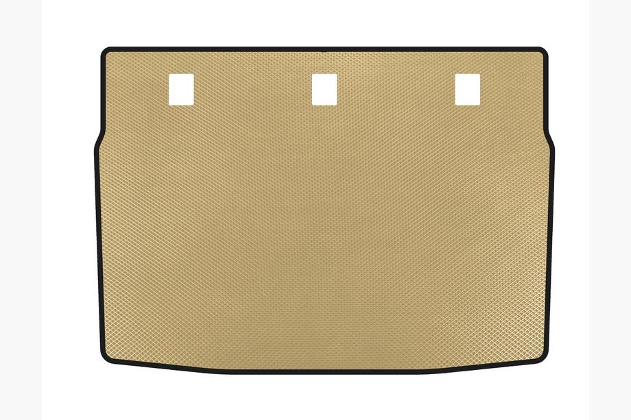 Kia Forte 2008–2024 EVA bagagerumsmåtte (2008-2012, Beige) Image