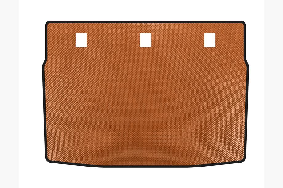Kia Forte 2008–2024 EVA bagagerumsmåtte (2008-2012, Orange) Image