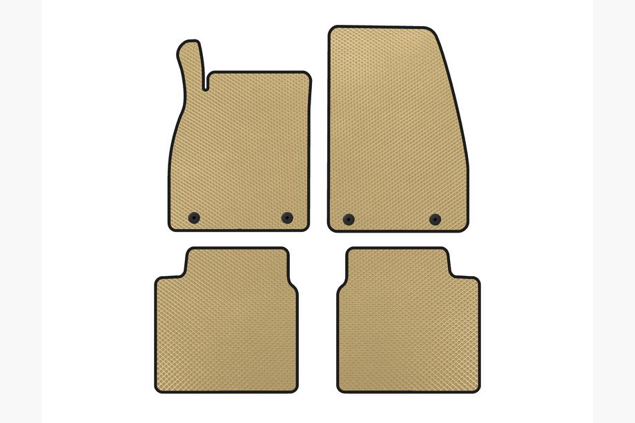 Saab 9-5 2010–2012 EVA gulvmåtter (Beige) Image