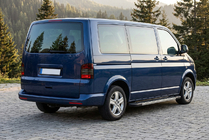 Volkswagen T5 Caravelle 2004–2010 RedLine V1 sidestrin (2 stk., aluminium) Lang akselafstand foto 1
