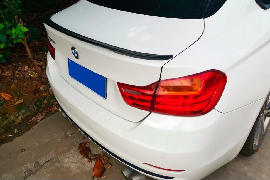 BMW 4-serie F32/F33/F36 2012–2020 Spoiler P-Style (til F32, blank sort) Image