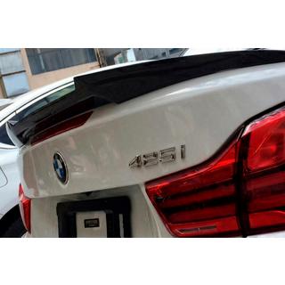 M4-Style spoiler (til F33, blank sort) foto 1