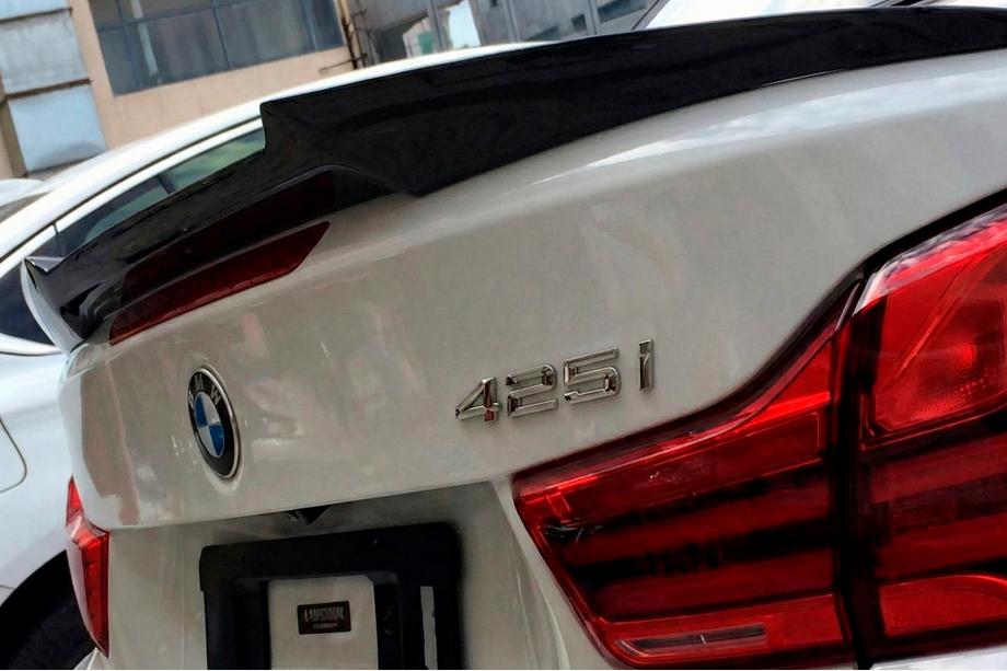 BMW 4-serie F32/F33/F36 2012–2020 M4-Style spoiler (til F33, blank sort) Image