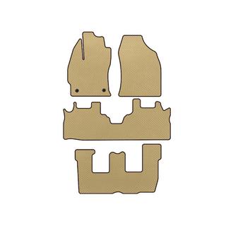 EVA-måtter (3 rækker, beige)