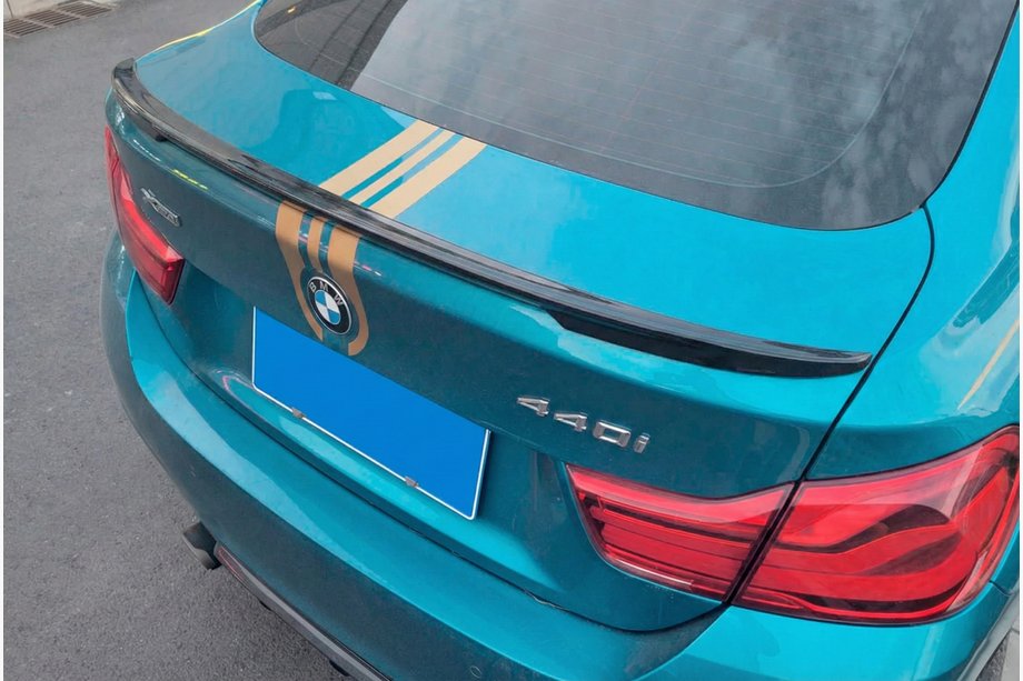 BMW 4-serie F32/F33/F36 2012–2020 P-Style spoiler (til F36, sort højglans) Image