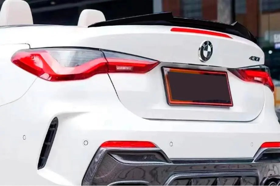 BMW 4-serie G22/23/26 2020– M4-Style spoiler (til G23, sort højglans) Image