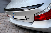 BMW 5-serie E60/E61 2003–2010 M5-style spoiler (sort højglans) foto 5