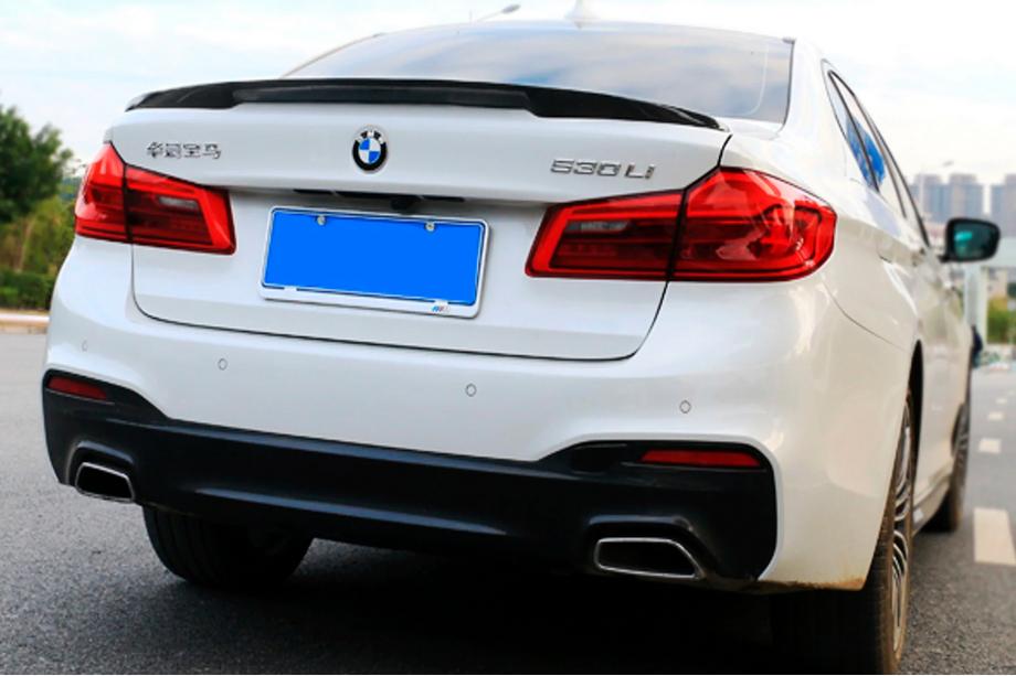 BMW 5-serie G30/G31 2017–2023 Spoiler P-Style (sort højglans) Image