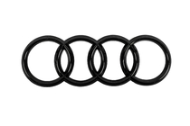 Audi Frontemblem Audi Black (285 x 100 mm) foto 1