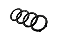 Audi Frontemblem Audi Black (285 x 100 mm) foto 2