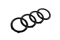 Audi Frontemblem Audi Black (285 x 100 mm) foto 3
