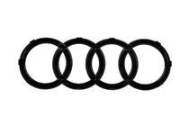 Audi Frontemblem Audi Black (285 x 100 mm) foto 4